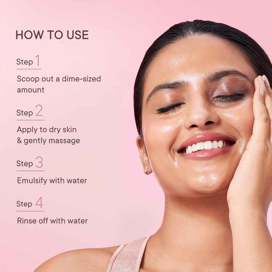 Quench Dirt Dissolving Cleansing Balm Korean Makeup Remover & Face Cleanser with Cherry Blossom