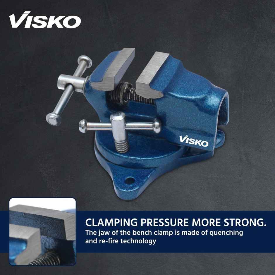 Visko 750 Baby Vise German Type Swivel Base Without Clamp 30Mm Multi Vise Tool