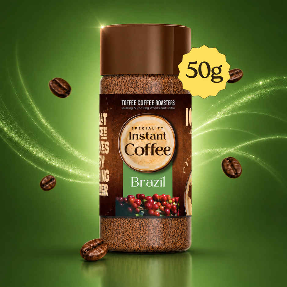 Toffee Brazil Speciality Coffee Roasters Organic Instant Coffee