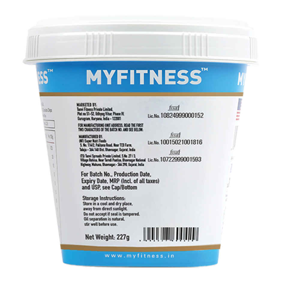 MyFitness Chocolate Peanut Butter Crunchy Spread | High Protein