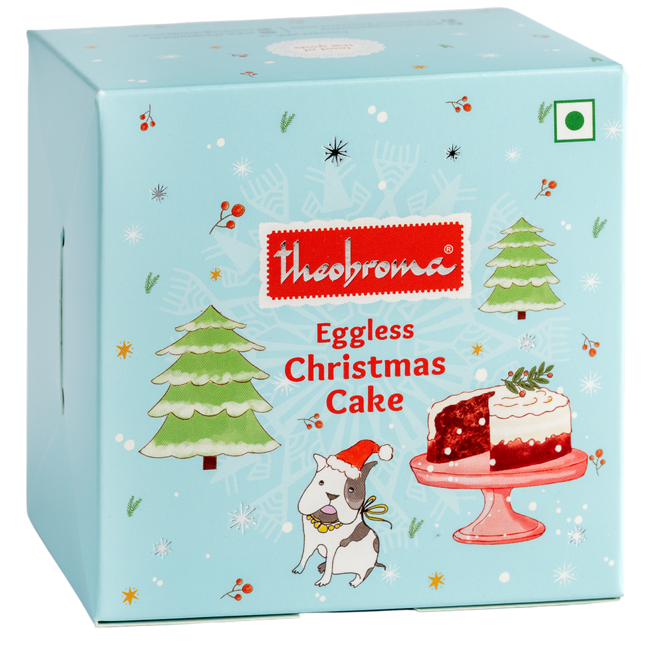 Theobroma Christmas Plum Cake | Eggless/Veg