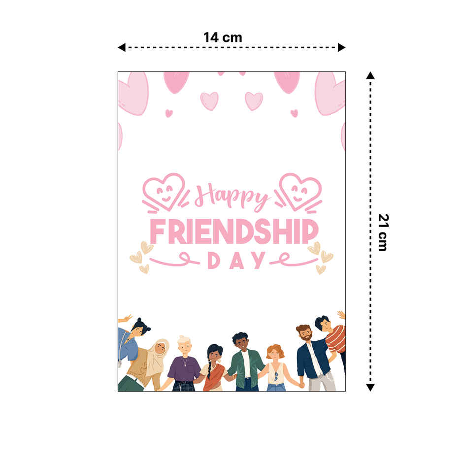 House Of Festivals Friendship Day Greeting Card - Design 13