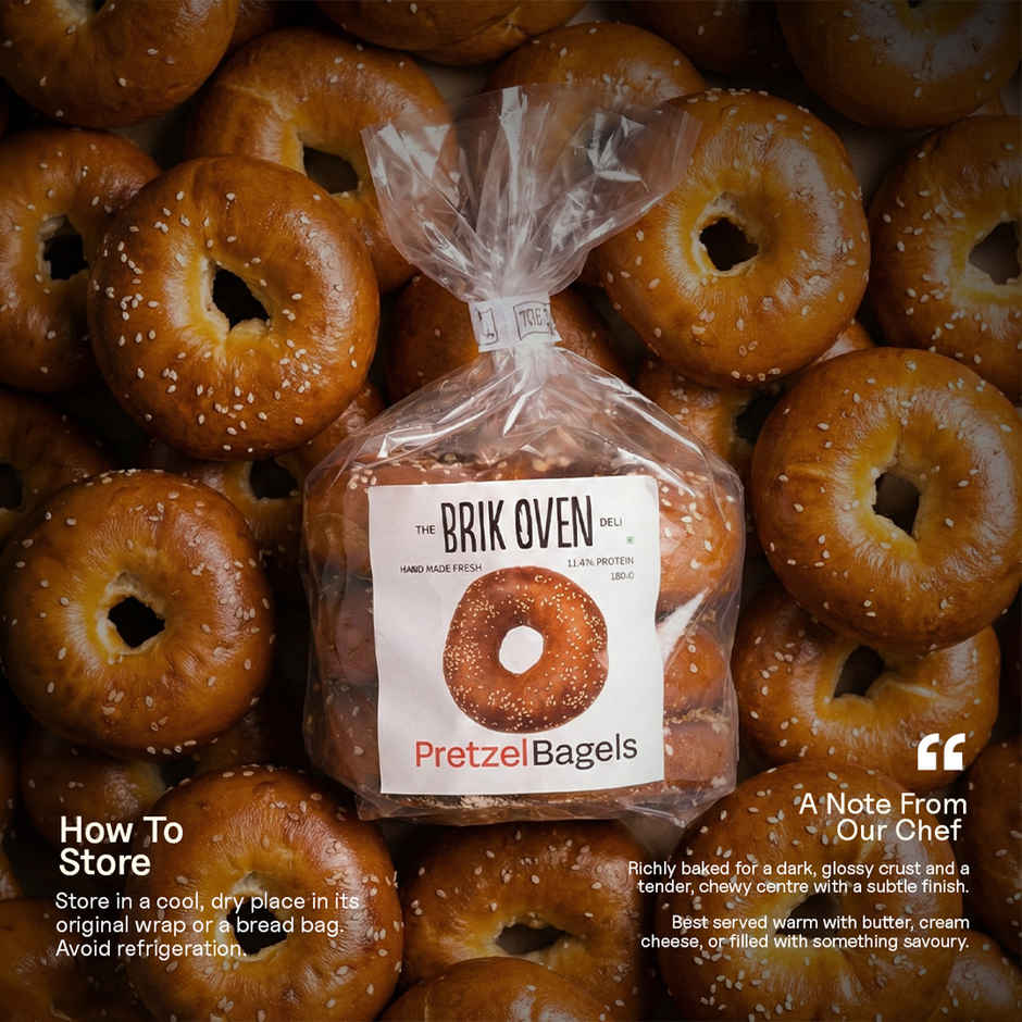 Brik Oven Pretzel Bagel
