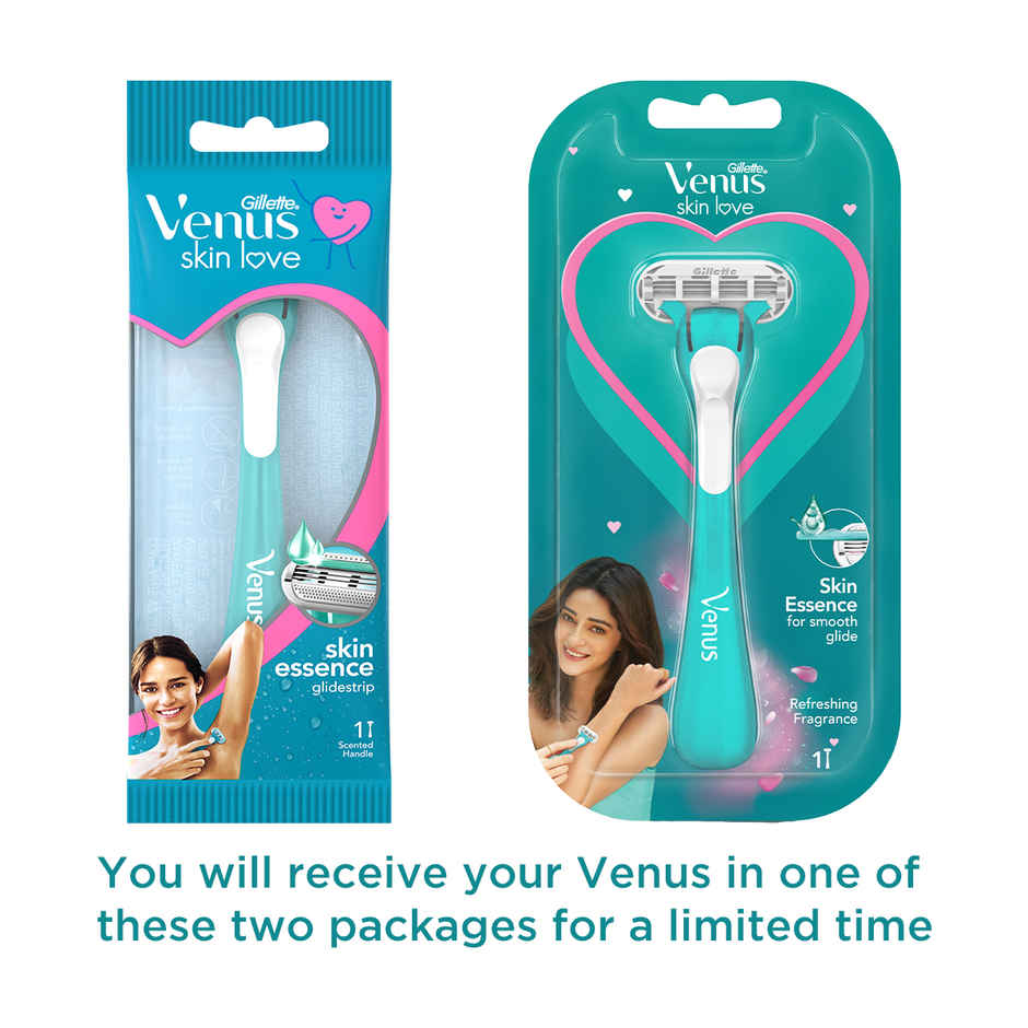 Gillette Venus Skin Love With Skin Essence Womens Razor