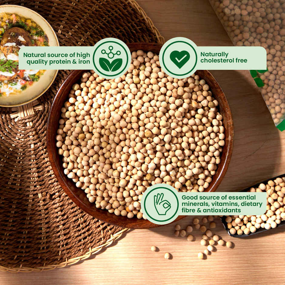 Daily Good Unpolished White Peas / Matar / Vatana