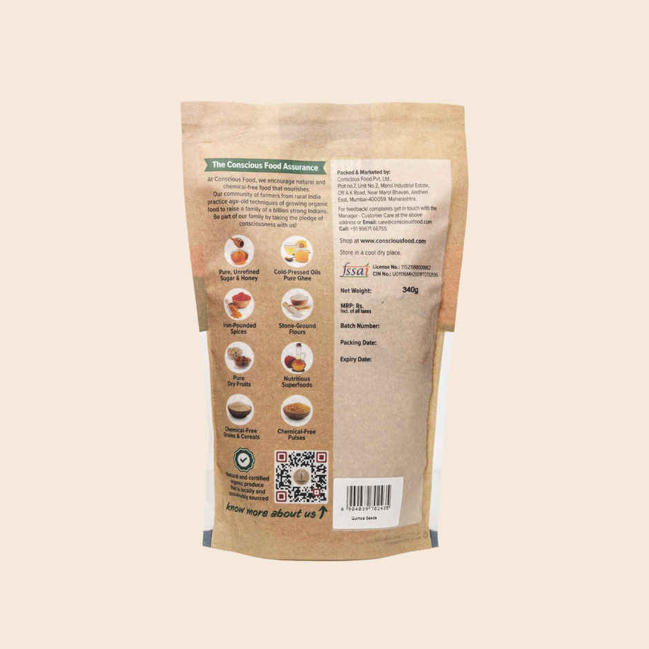 Conscious Food Organic Quinoa Seeds