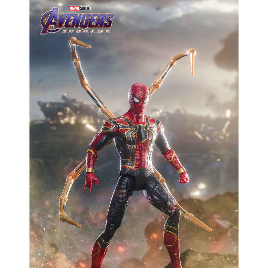 Striders Licensed Iron Spider-Man Action Figure | 14 inch