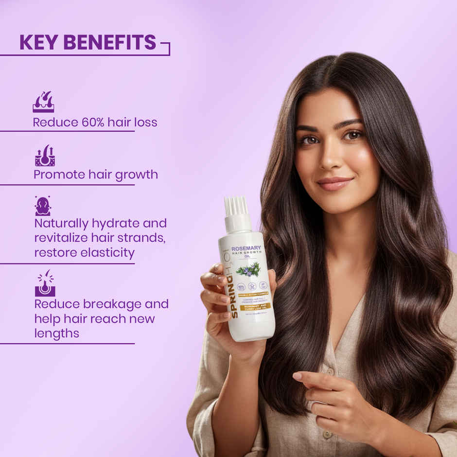 Spring H2O Rosemary Hair Growth Oil