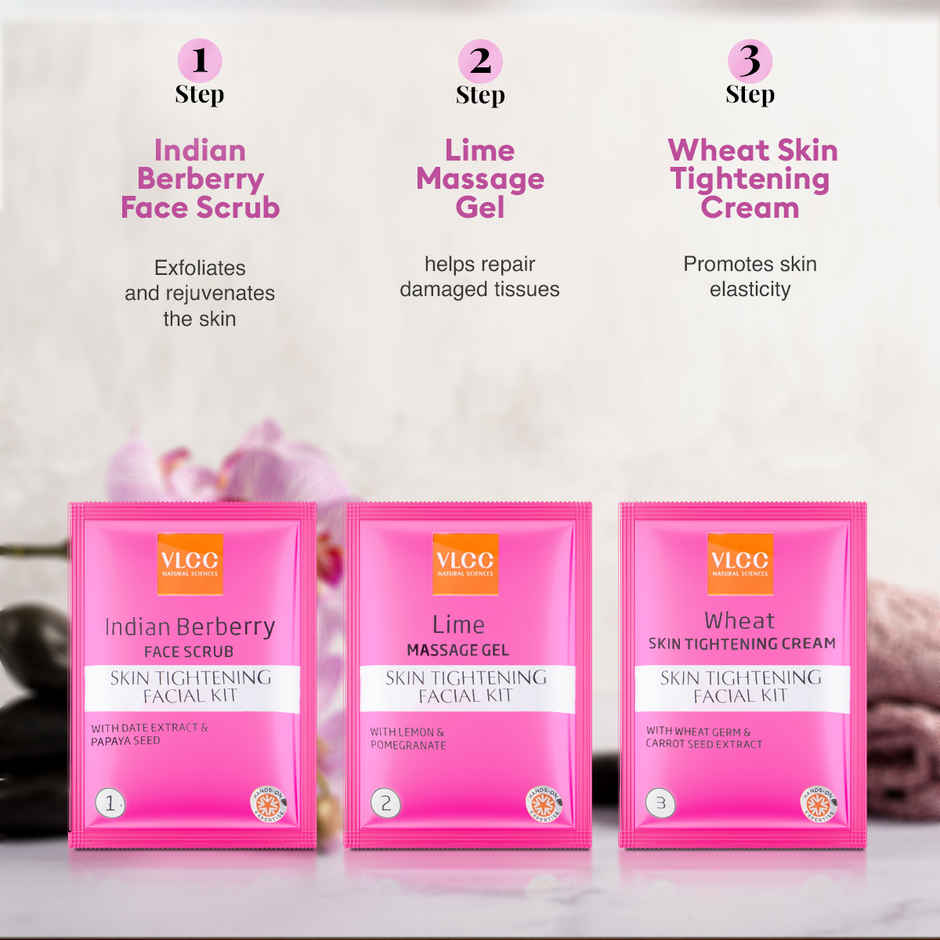 VLCC Salon Series Skin Tightening Facial Kit (6 Facials)