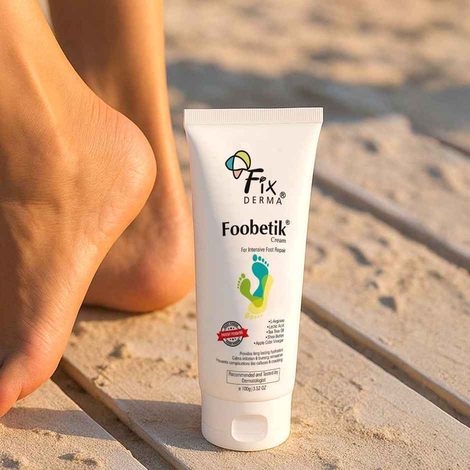 Fixderma Foobetik Foot Cream for Cracked Heel Repair & Moisturizing Relief