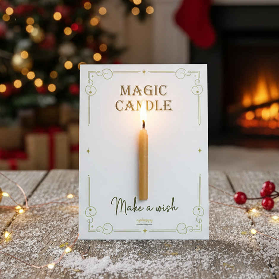 Magic Candle Card - Make a Wish | Fun Decorative