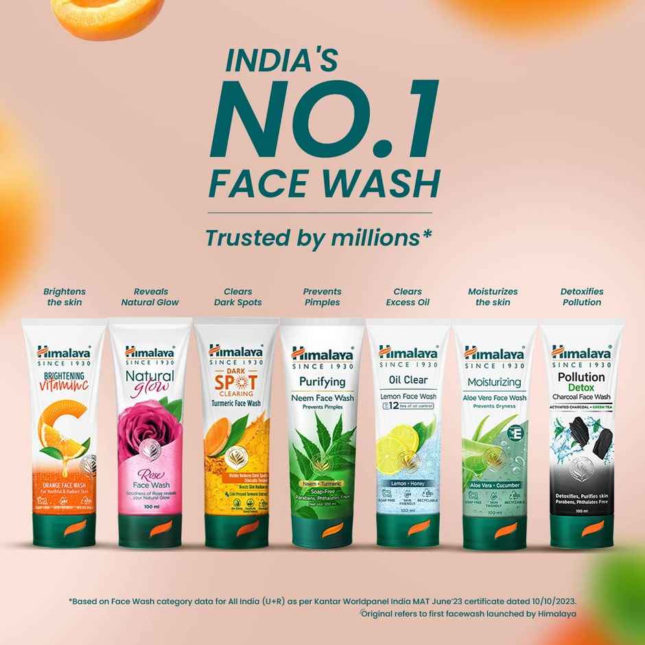 Himalaya Herbal Deep Cleansing Apricot Face Wash