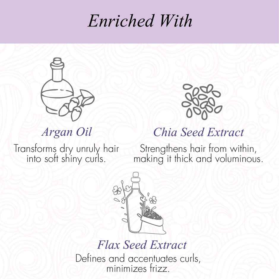 Curl Up Curl Hydrating Conditioner | For Wavy & Curly Hair | Sulphate Paraben & Silicone Free