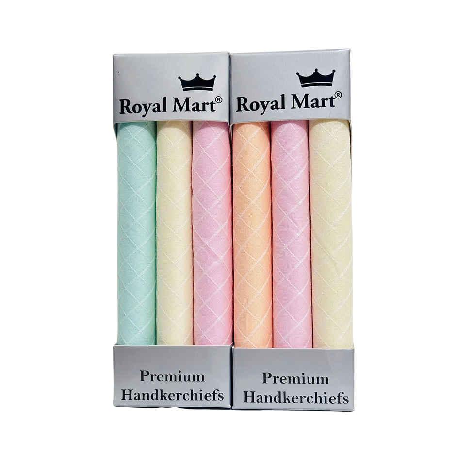 Royal Mart Women's Cotton Handkerchief | Multicolour