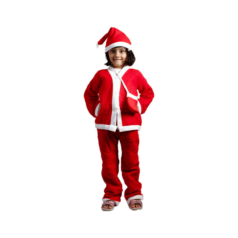 Santa Dress Costume for Kids | 3-5 Years | Picfest