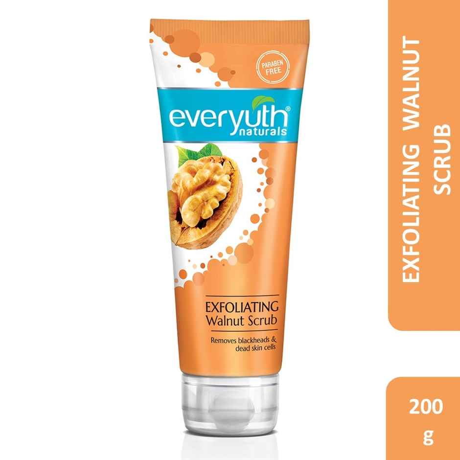 Everyuth Naturals Exfoliating Walnut Scrub for Blackheads & Dead Skin Cells