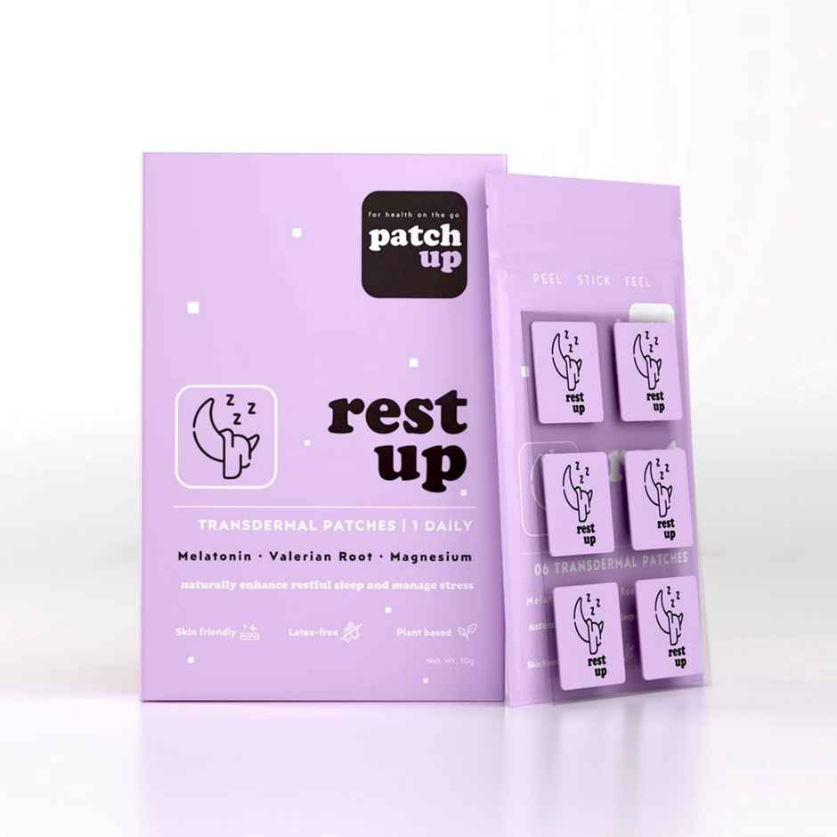 Patch Up Rest Up Patches For Restful Sleep And Stress Management