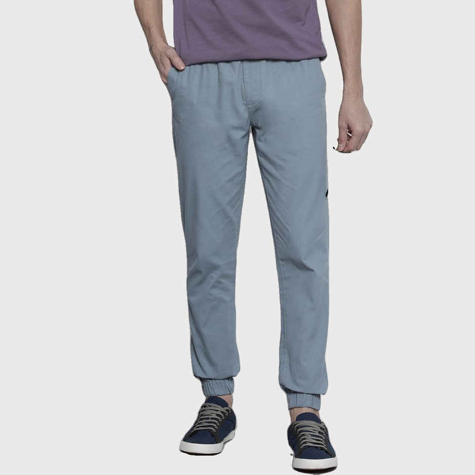 The Indian Garage Co Men Casual Slim Stone Blue Regular Jogger 36 | 0822-Rpstpjog-8