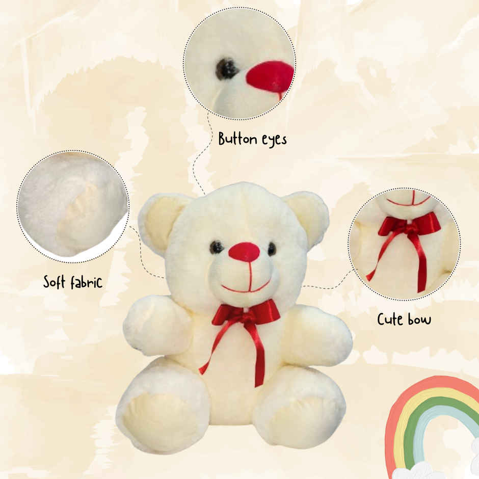 Toytales N22 40cm Cream |Soft Toy | Birthday Gift | Plushie | Stuffed Toys | Gift For Kids 40 cm