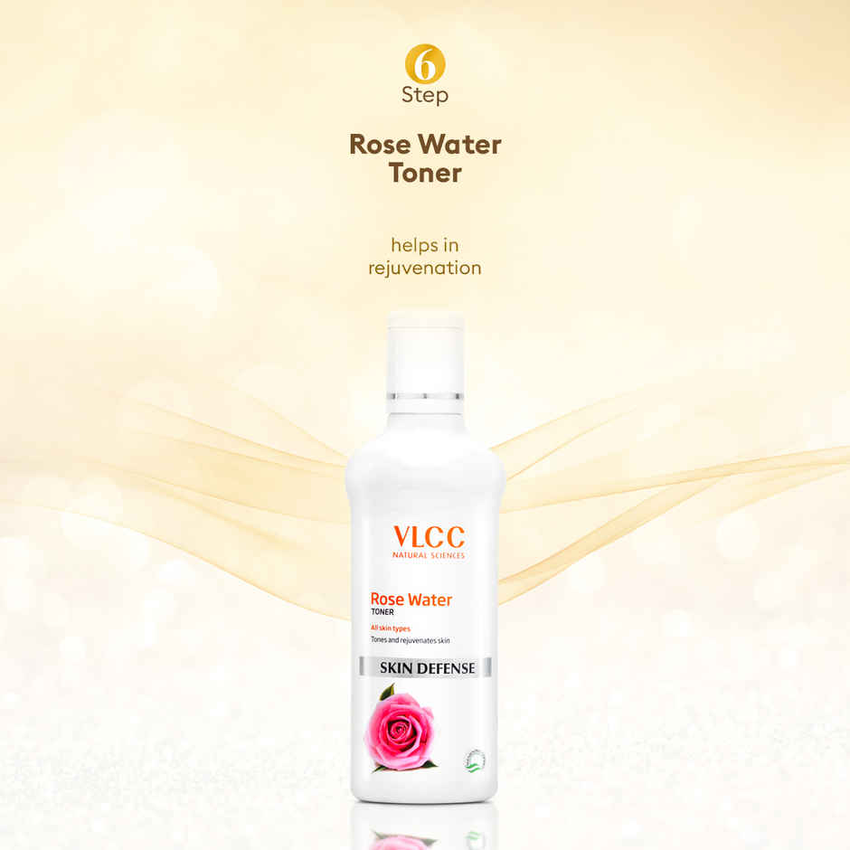 VLCC Gold Facial Kit with Rose Water Toner