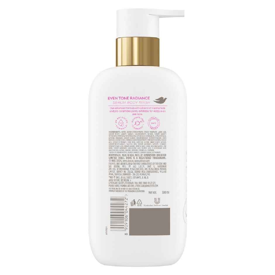 Dove 5% Radiance Serum With Niacinamide Even Tone Bodywash