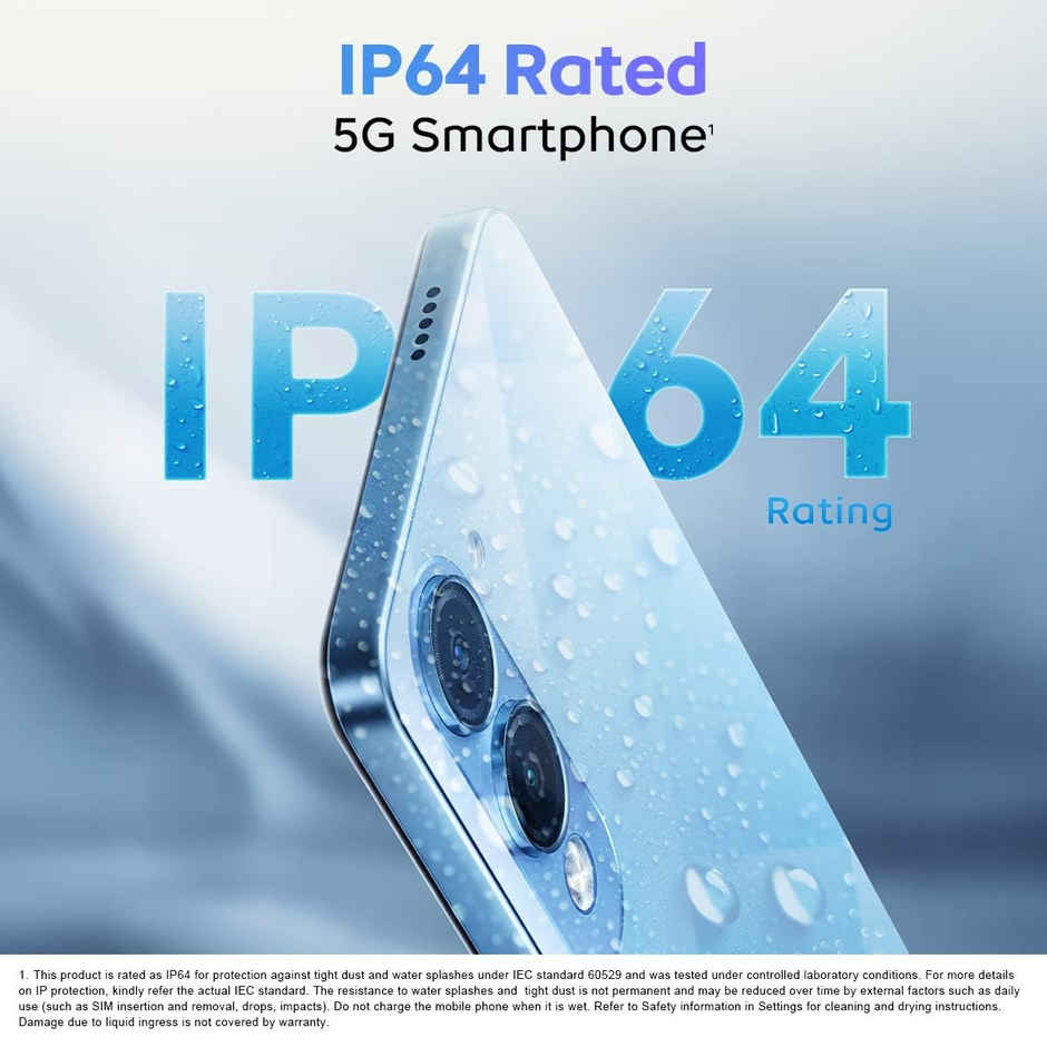 iQOO Z10 Lite 5G | Titanium Blue, 6GB RAM, 128GB Storage