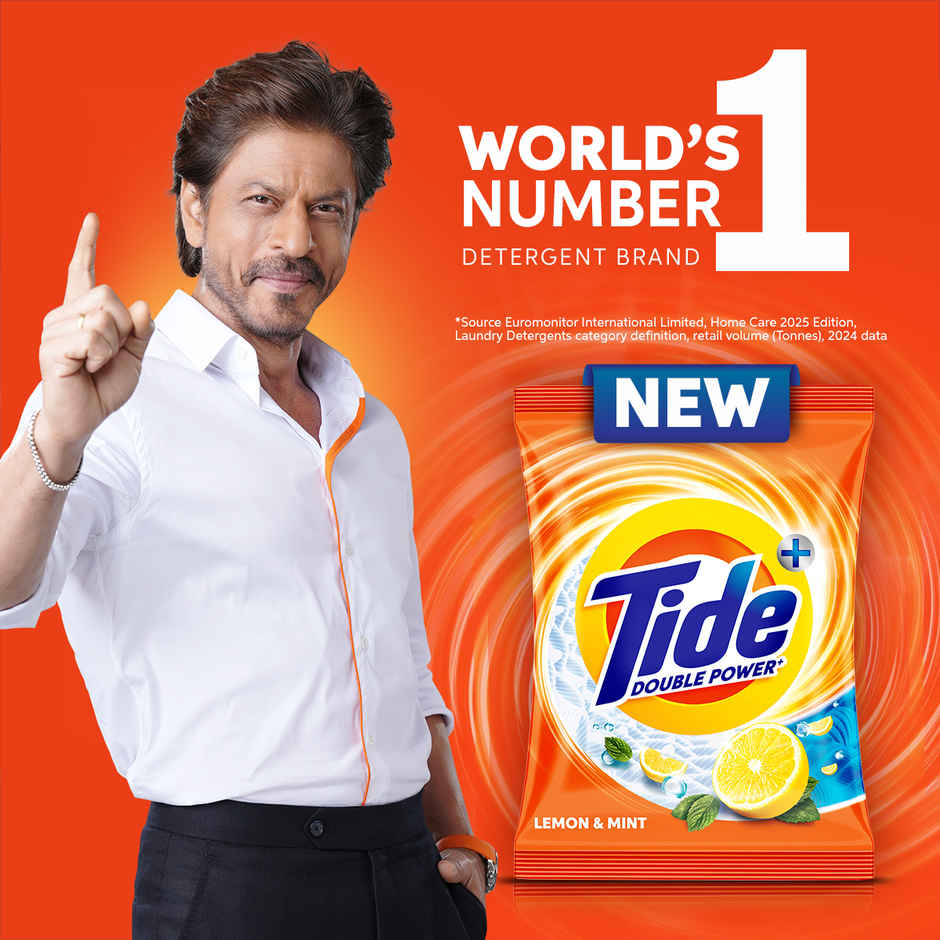 Tide Plus Lemon & Mint Detergent Powder Combo   