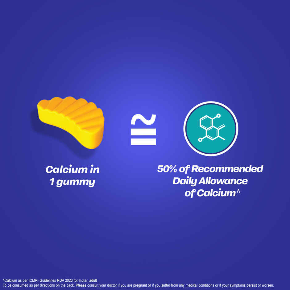 Torrent Shelcal Pro Gummies with Calcium & Vitamin D3