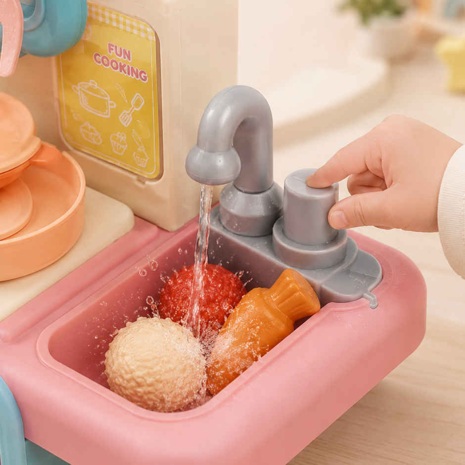 Toytale Dream Kitchen Set Small | Kids & Girls Cooking Play Set | Birthday Gift for Kids 3+
