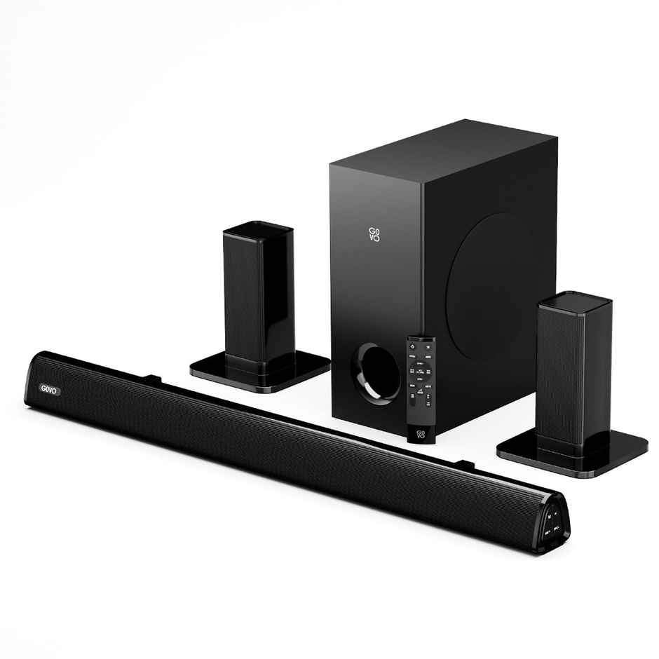 Govo Gosurround 945 | 120W Sound Bar, 5.1 Channel Home Theatre ,(Black)