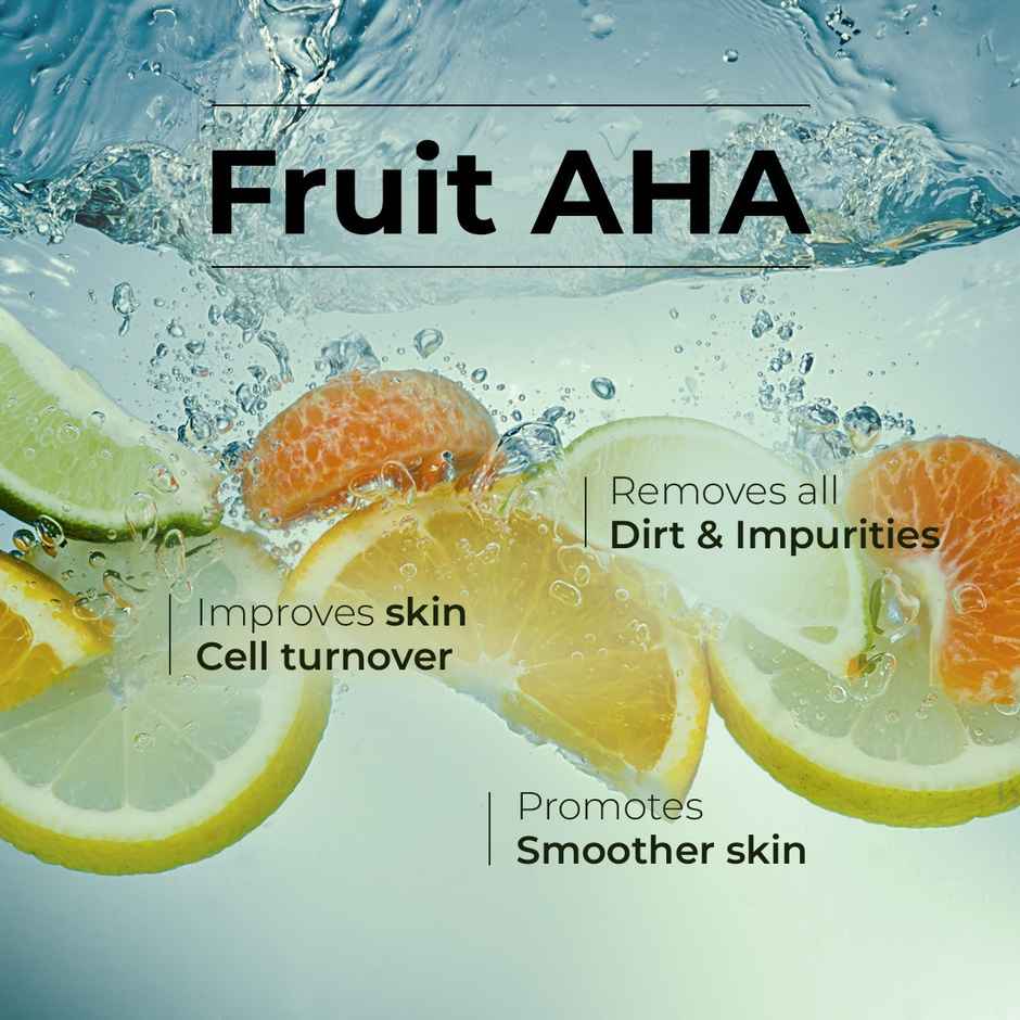 Xyst Vitamin C + Fruit Aha Gel Face Wash For Acne Control