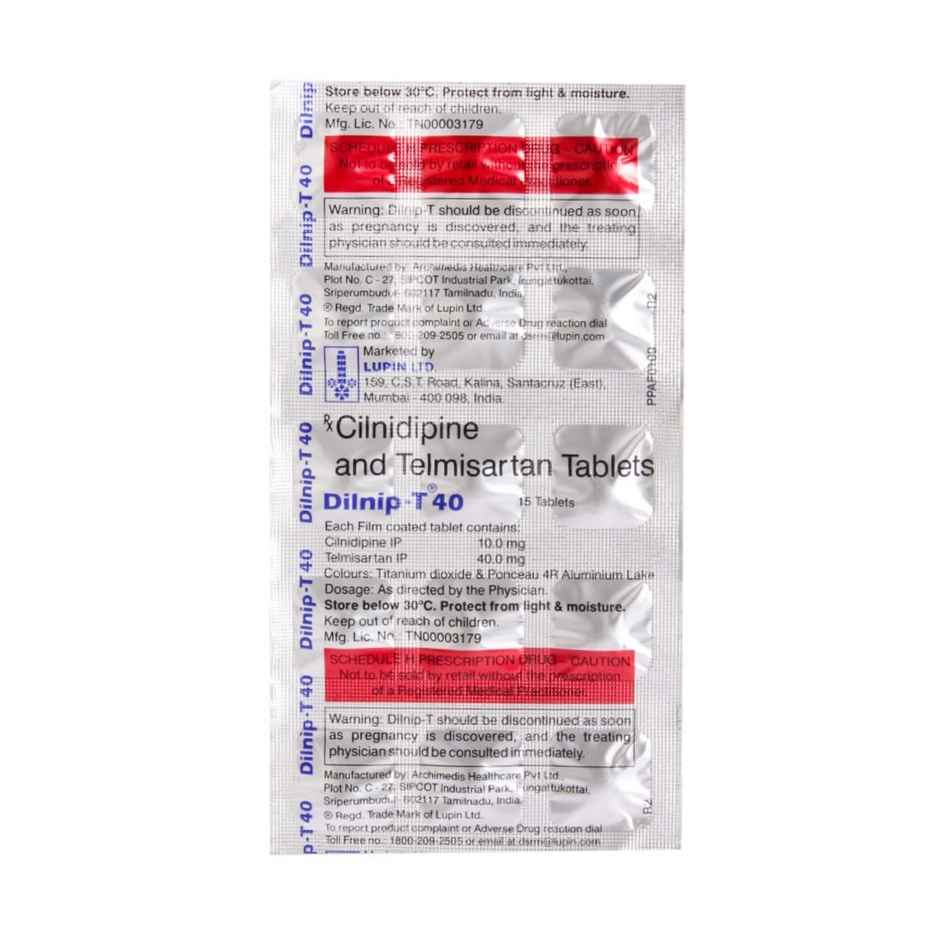 Dilnip-T 40 Tablet