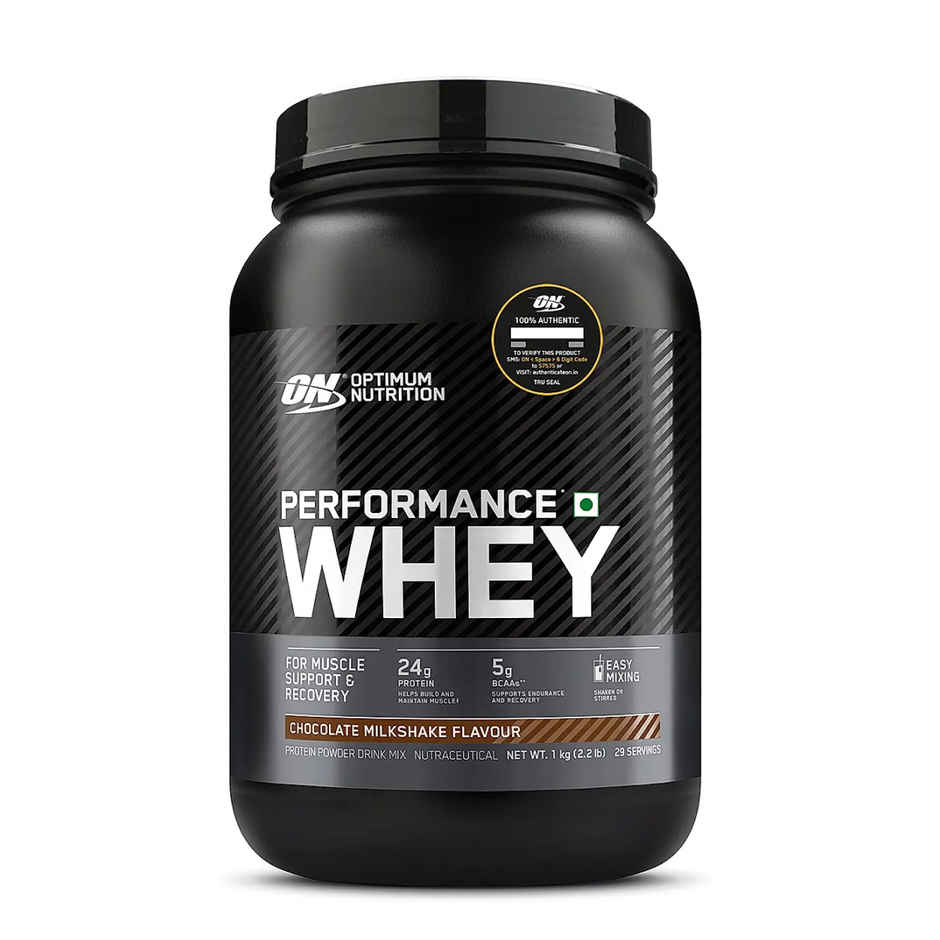 Optimum Nutrition (ON) Performance Whey Protein Powder Chocolate Milkshake