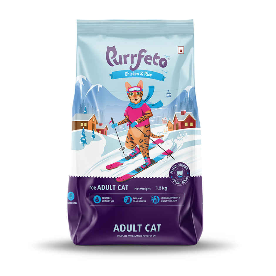 Purrfeto Dry Cat Food Chicken & Rice | Adult