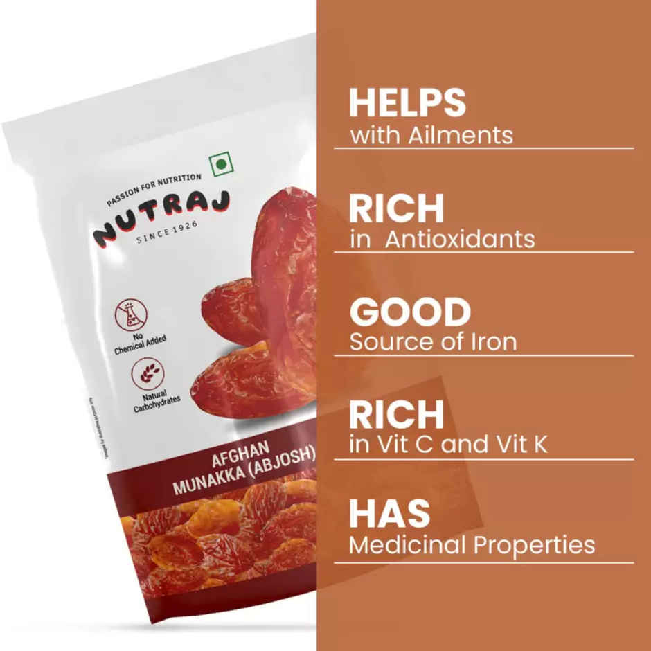 Nutraj Afghan Munakka | Abjosh