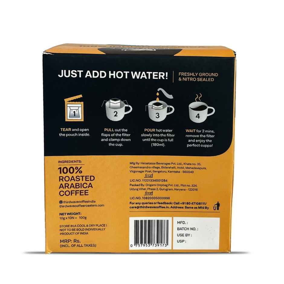 Third Wave Coffee Vienna Roast Easy Dark Roast Instant Coffee