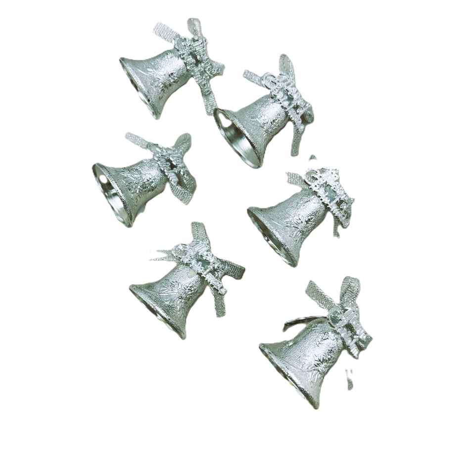 Christmas Decor Shiny Bells | Silver | Gullak