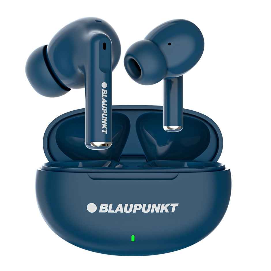 Blaupunkt Btw09 Air Truly Wireless Bt Earbuds, Hd Sound, Low Latency,30H Playtime,(Blue)