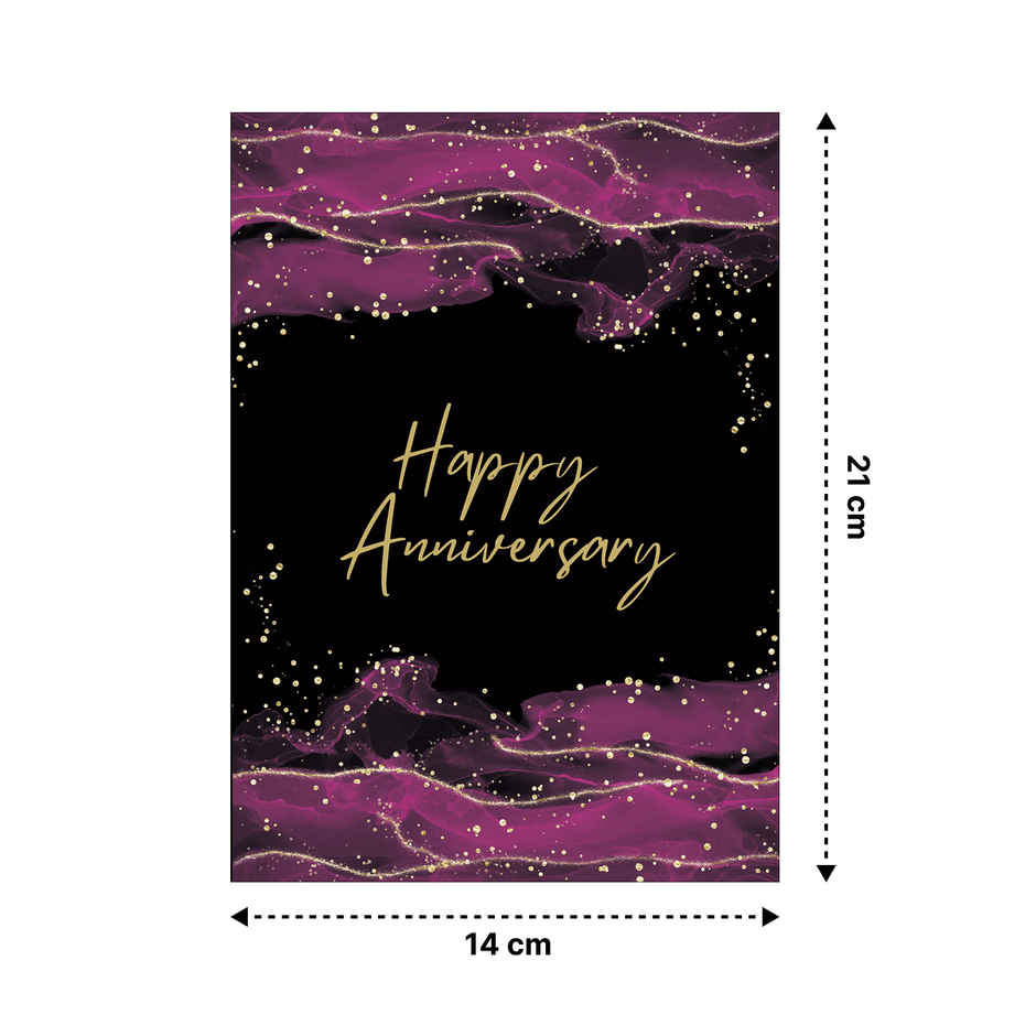 House Of Festivals Happy Anniversary Greeting Card - Design 6