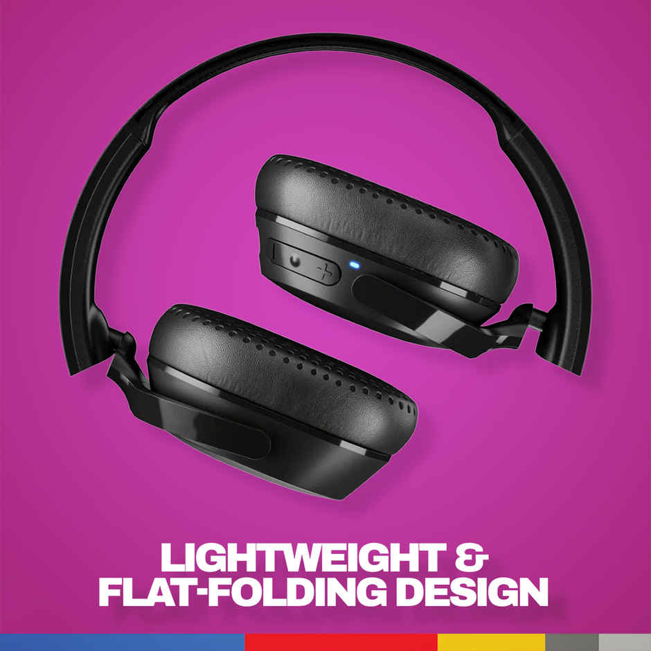 Skullcandy Riff Wireless 2 On-Ear Headphones Black