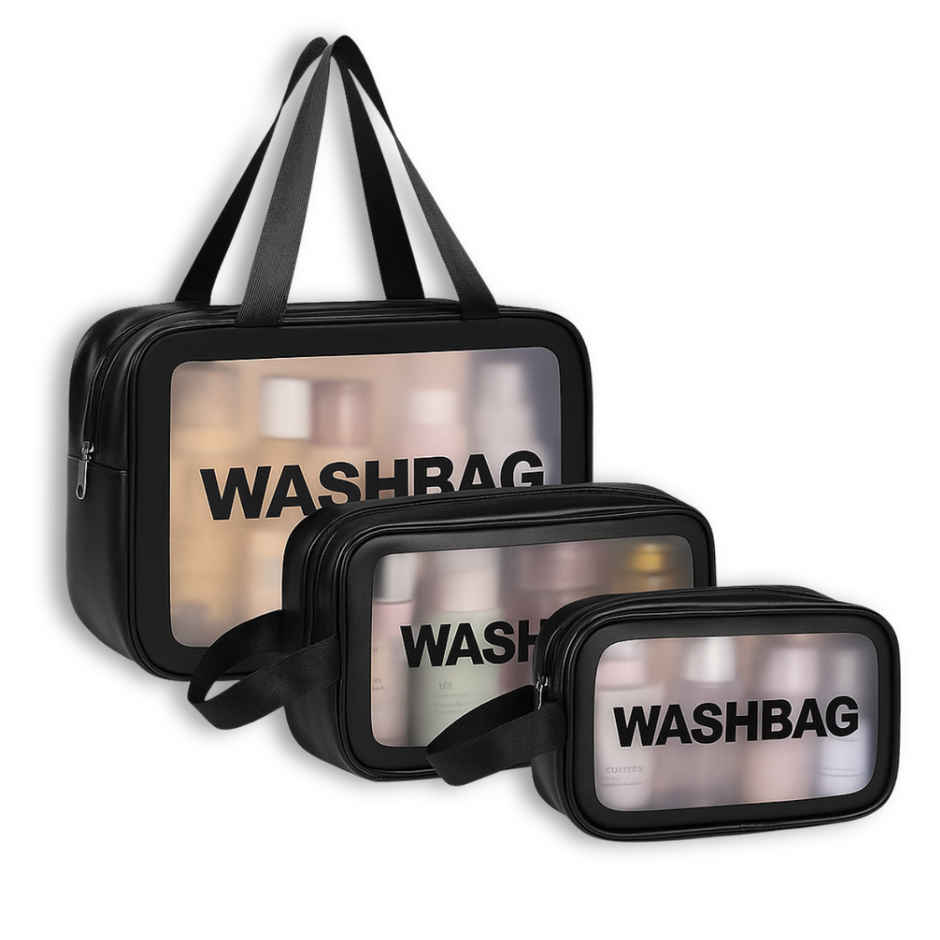 Zedak Makeup Travel Pouch | Black