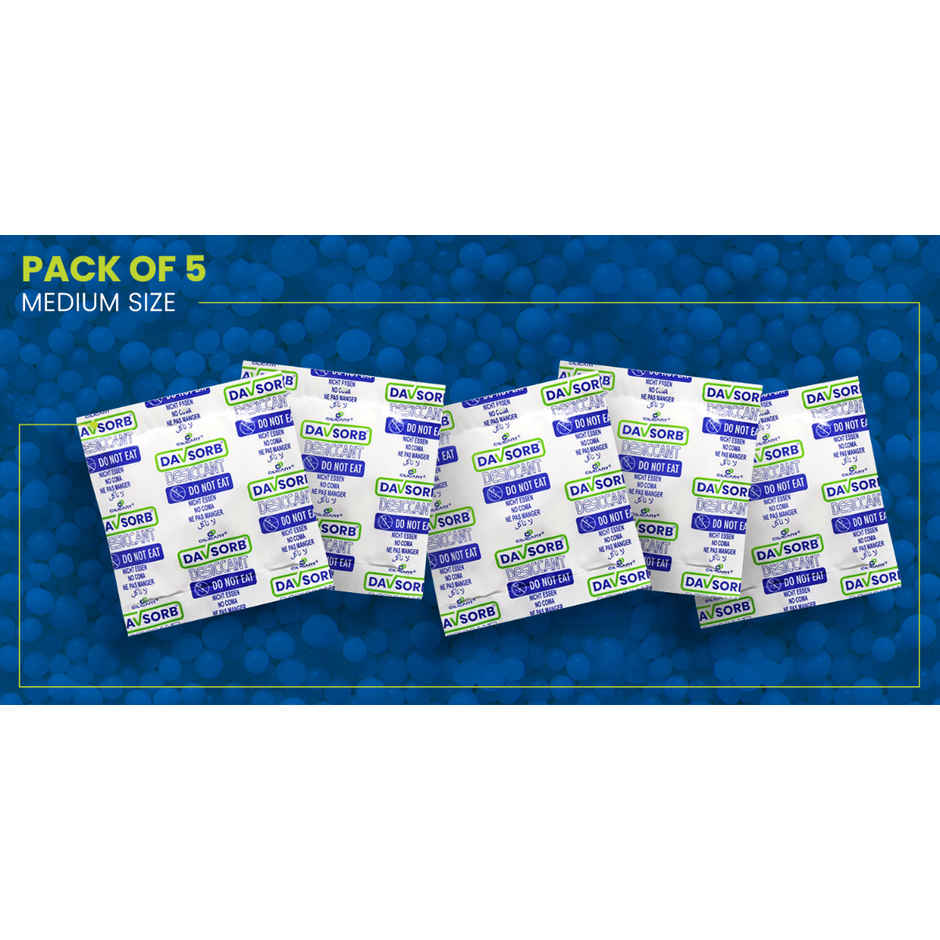 Davsorb Moisture Absorber Pack for Store Room, Cupboard, Shoes