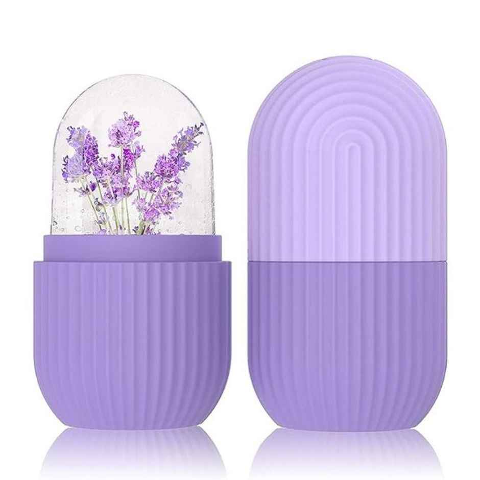 Beautiliss Silicone Ice Roller for Face-Get Glowing Skin, Reduce Pores & Redness.(Multicolour)