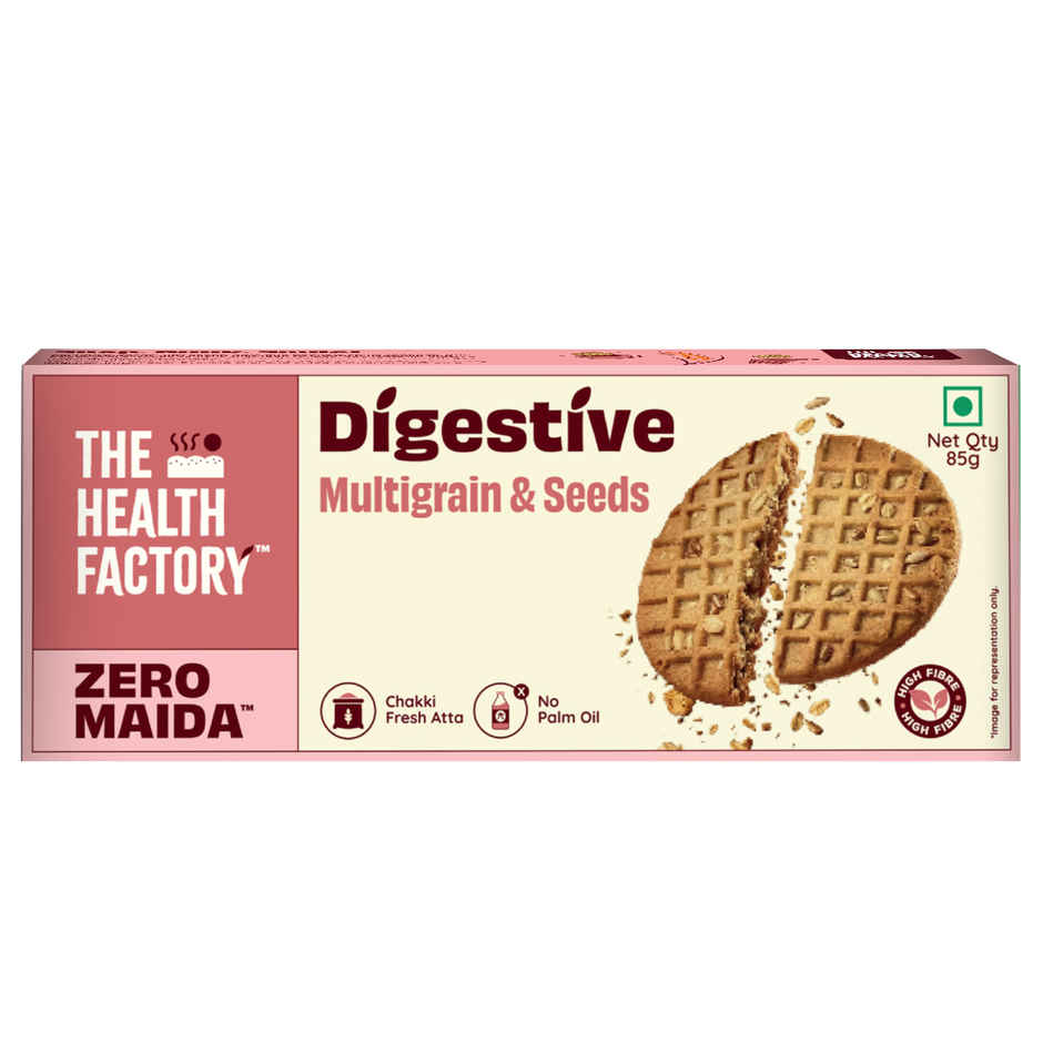Zero Maida Digestive Biscuits- Multigrain & Seeds