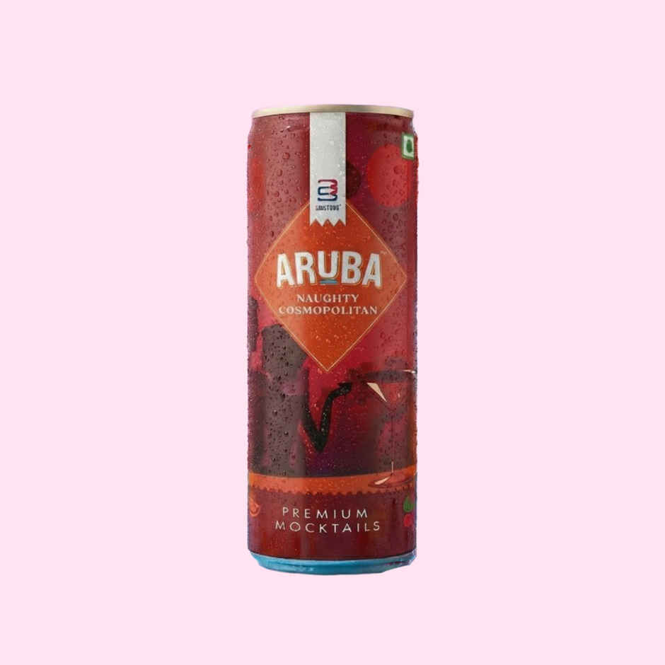 Aruba- Naughty Cosmopolitan | Refreshing Mocktail By 3 Sisters