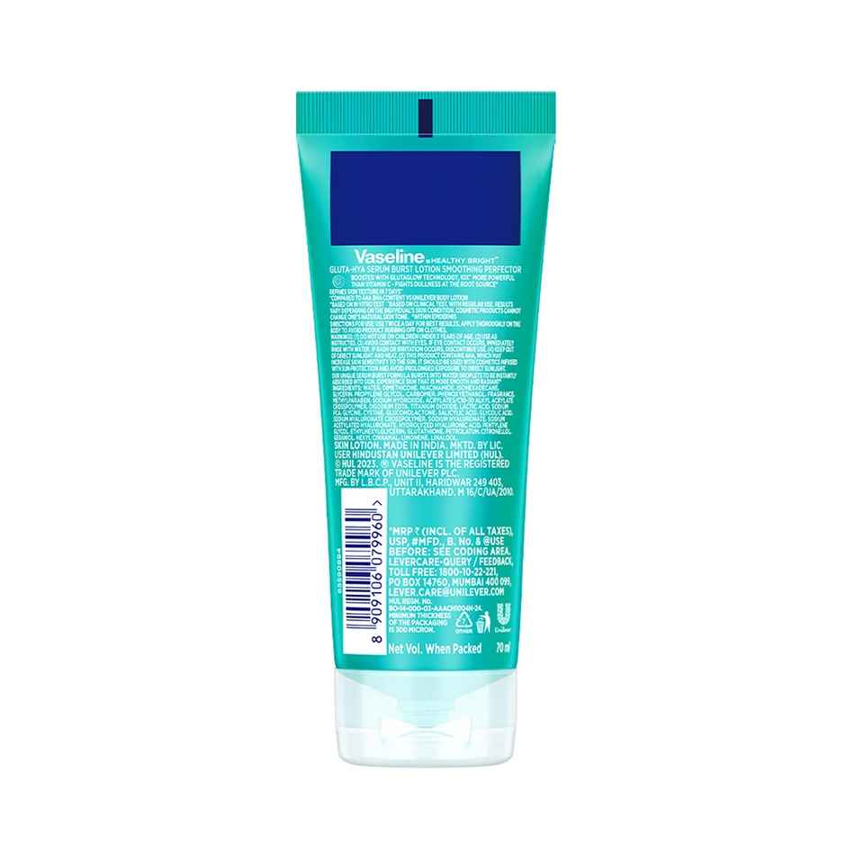 Vaseline Gluta Hya AHA BHA Exfoliating Lotion | Exfoliates Dead Skin | Smooths Rough Skin