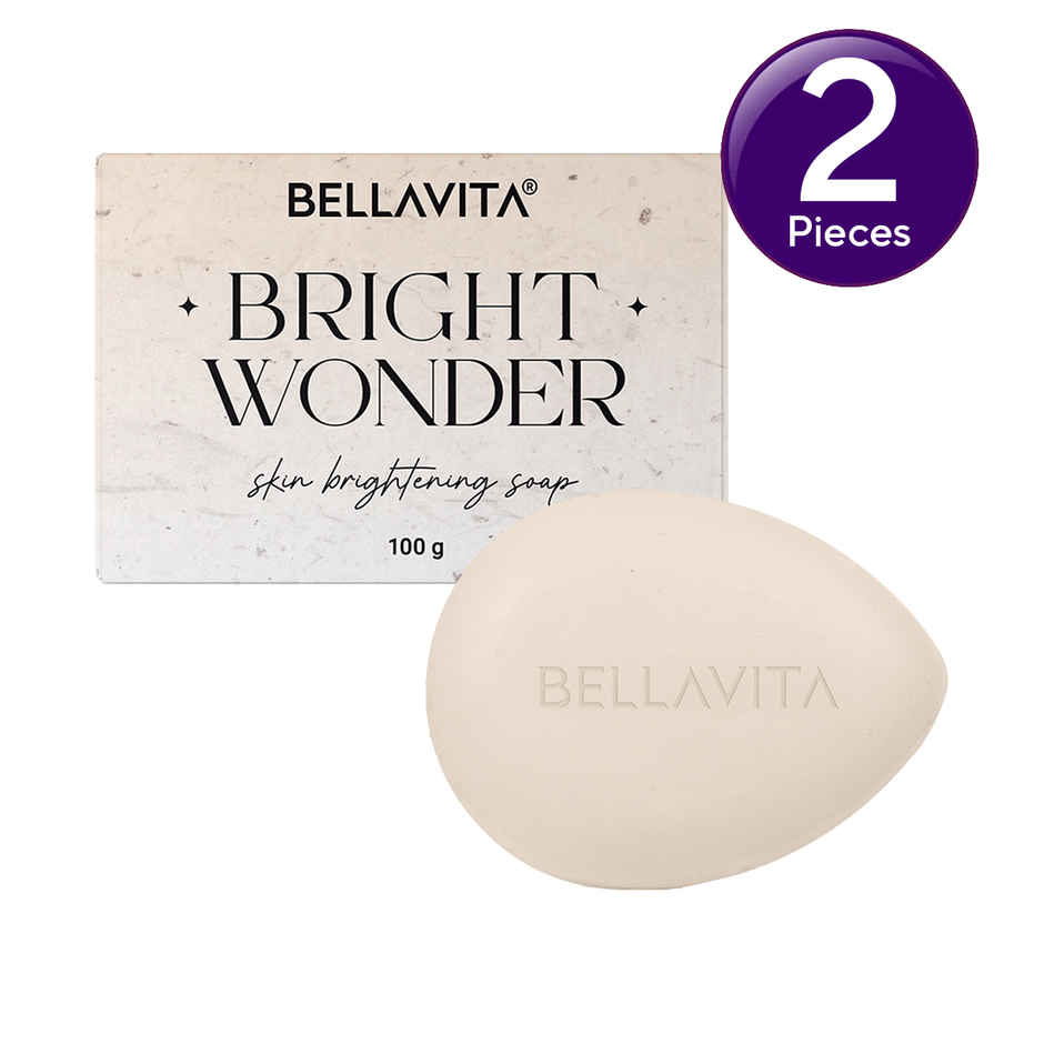 BellaVita Bright Wonder Unisex Bathing Soap for Men and Women Combo