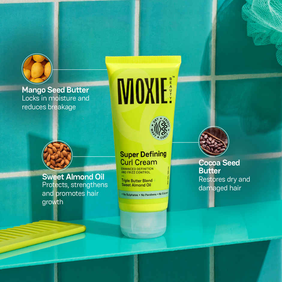 Moxie Beauty Super Defining Curl Cream