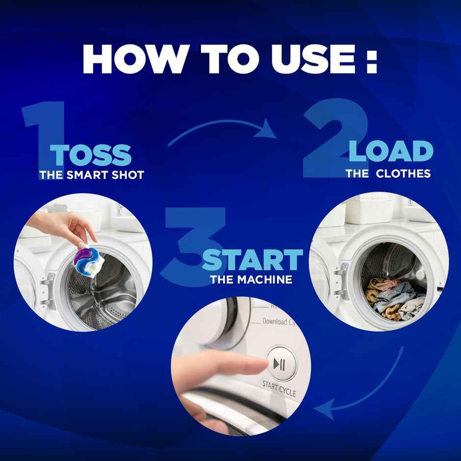 Surf Excel 3 in 1 Smart Shots