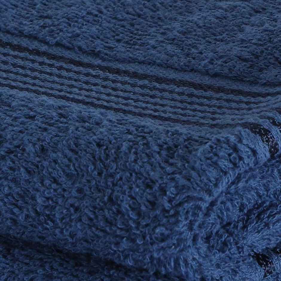 Bianca Hand Towel Soft Cotton | 400 GSM | Blue | Pack of 2 - 60cm x 40cm